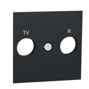 Центральна плата розетки TV/FM антрацит