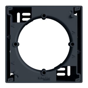 Коробка для зовнішнього монтажу антрацит Asfora