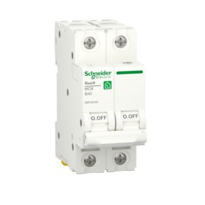 Автоматичний вимикач RESI9 Schneider Electric 40 А, 2P, крива В, 6кА