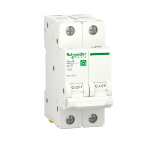 Автоматичний вимикач RESI9 Schneider Electric 16 А, 2P, крива С, 6кА