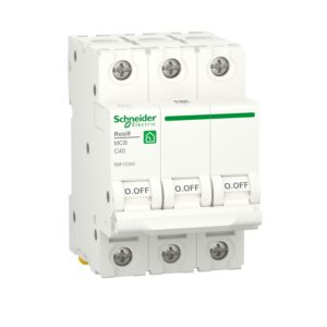 Автоматичний вимикач RESI9 Schneider Electric 40 А, 3P, крива С, 6кА