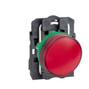 Сигнальна лампа Harmony XB5 Schneider Electric, червона, пластик, 22 мм, до 250 В