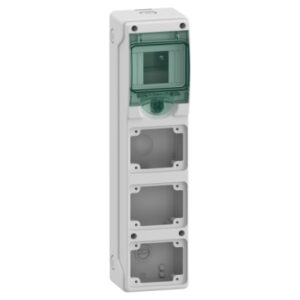 Щит Mureva 4 модулі 3 отвори IP65