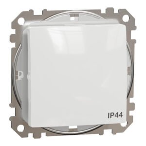 Проміжний вимикач IP44 Білий Sedna Design