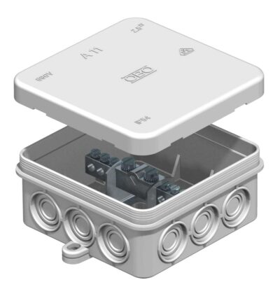 Шина зрівнювання потенціалів в розподільчій коробці 1804 AP, IP 54 OBO Bettermann