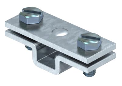 Тримач провода плаского 40mm з отвором 7 мм, гарячецинкований OBO Bettermann