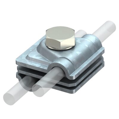 З'єднувач Vario 249 6-10 ST, з проміжною пластиною, гарячецинкований OBO Bettermann