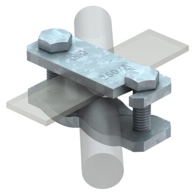 Діагональний з'єднувач 250 A-FT, Rd 6-22/max. FL50 mm, гарячецинкований OBO Bettermann