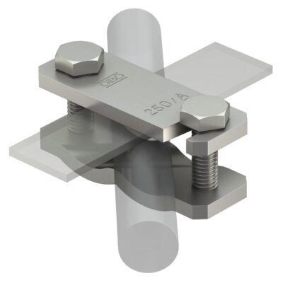 Діагональний з'єднувач 250 A-FT, Rd 6-22/max. FL50 mm, нержавіюча сталь OBO Bettermann