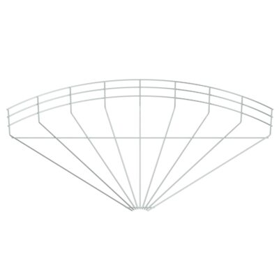 Кутова секція 90° дротяного лотка 105х600мм, G (2,5-10 мкм) OBO Bettermann