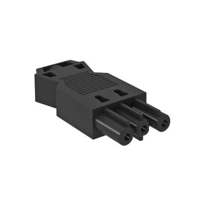 Роз'єм GST18i3p, 0,75 - 2,5 mm², 250V~, 16A, female / чорний OBO Bettermann