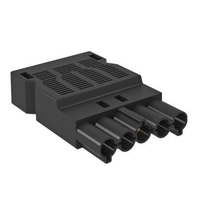 Роз'єм GST18i5p, 0,75 - 2,5 mm², 250V~, 16A, male / чорний OBO Bettermann