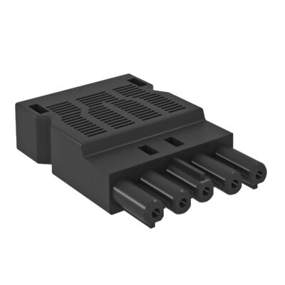 Роз'єм GST18i5p, 0,75 - 2,5 mm², 250V~, 16A, female / чорний OBO Bettermann
