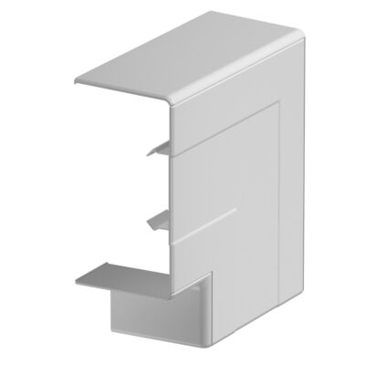 Кришка плоского кута 100x53 Rapid 45 / ПК/АБС, RAL 7035 OBO Bettermann