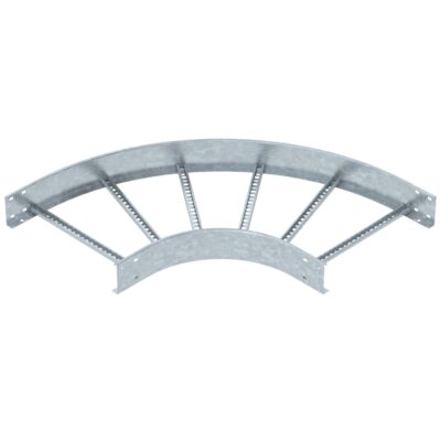 Кутова секція 90° кабельростру з VS поперечинами, 110х500мм, FT (40-60 мкм) OBO Bettermann