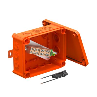 Коробка розподільча E30-E90, 190x150x77, 5х10 мм2 + PE, поліпропілен, з TE-FH 520 OBO Bettermann
