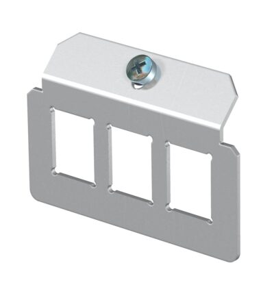 Рамка-супорт MTM 3C, 3 RJ45, тип C / нерж. сталь OBO Bettermann