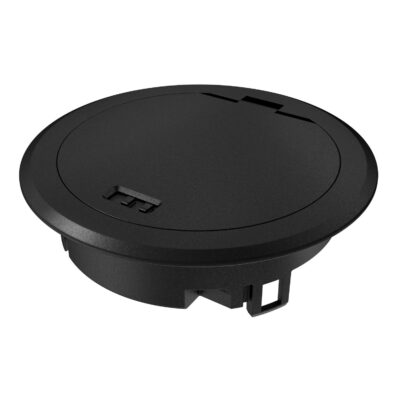 Кришка люка GES R2 KP з блокуванням, IK10, IP66 / глибокий чорний OBO Bettermann