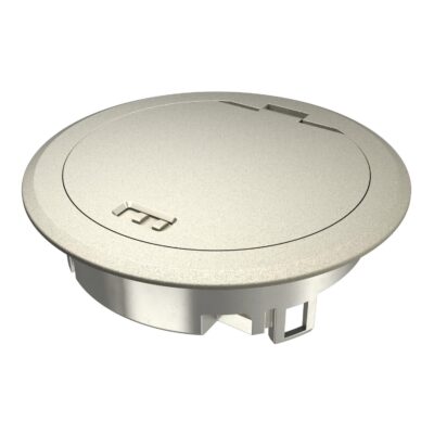 Кришка люка GES R2 Ni з блокуванням, IK10, IP66 / нікельована OBO Bettermann