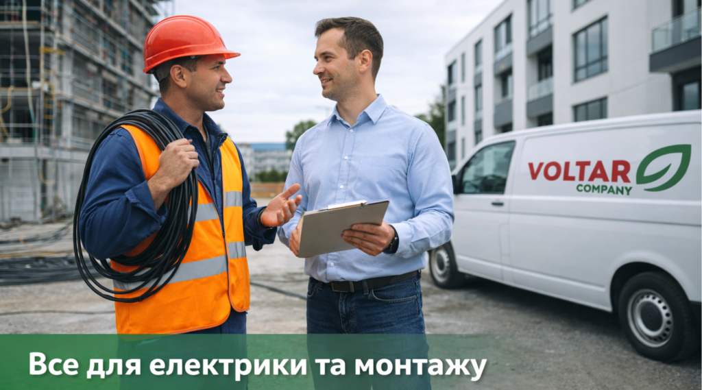 🔌Вольтар - інтернет-магазин електрики | Електротехнічна продукція