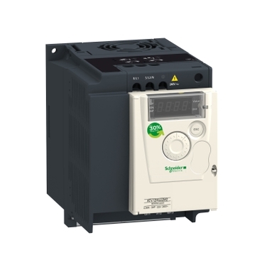 Peretvoriuvach chastoty ATV12HU22M2, 2,2kVt 220V, 1f zhyvlennia, z radiatorom vid Schneider Electric