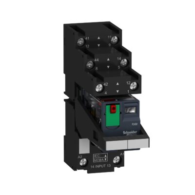 РЕЛЕ ЕЛ/МЕХ МІНІАТЮРНЕ,2CO,LED,~230В