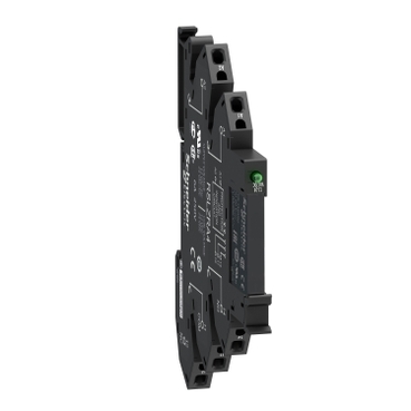 Tonke interfeisne poperedno zibrane vstavne rele RSL1PRPU z rozetkoiu, elektromekhanichni rele Harmony, 6A, 1CO, zi svitlodiodom, pruzhynnoiu klemoiu, ~/= 230V
