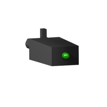 Modul zakhystu RZM031RB, elektromekhanichni rele Harmony, diod, zelenyi svitlodiod, dlia vsikh rozetok, 6...24V postiinoho strumu